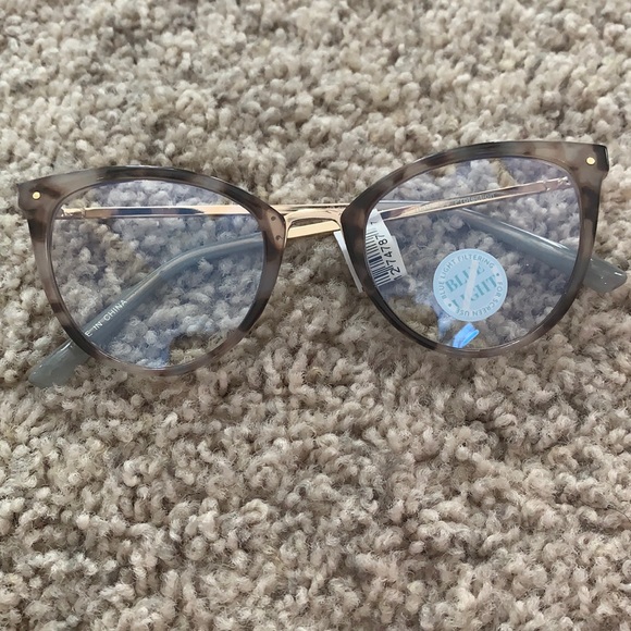 Nordstrom Accessories - blue light cat eye frame glasses